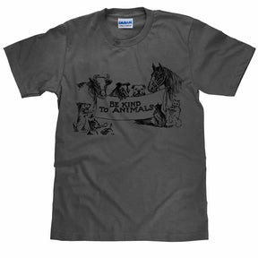 Be Kind to Animals And Animal Lover T-Shirt