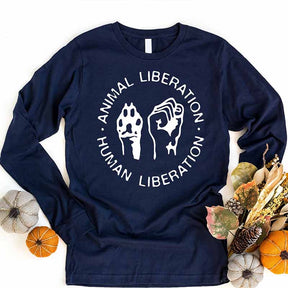 Animal Protrction Rights Long Sleeve Sweatshirt