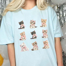 Cute Cat Animal  Comfort Colors T-Shirt