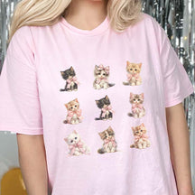Cute Cat Animal  Comfort Colors T-Shirt