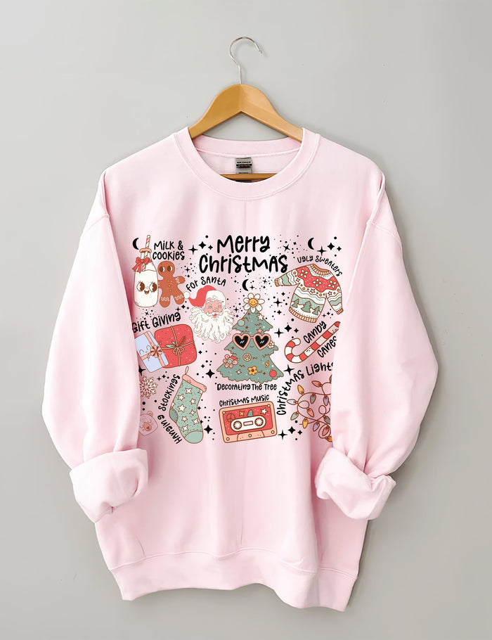 Cute Retro Christmas Sweatshirt