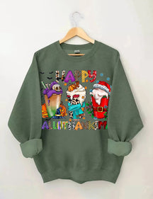 Happy Christmas Coffee Sweatshirt