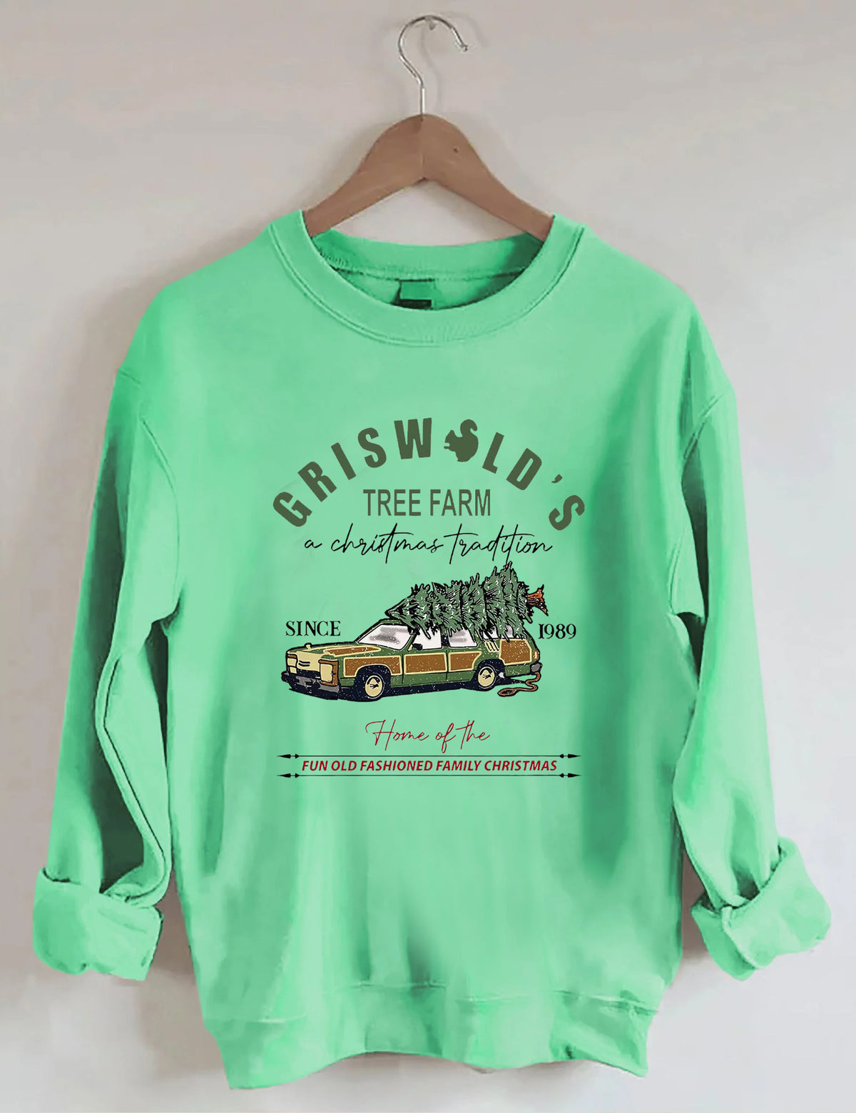Women's Griswold's Tree Farm Since 1989 Sweatshirt