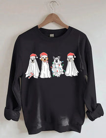 Cute Dog Christmas Sweatshirt