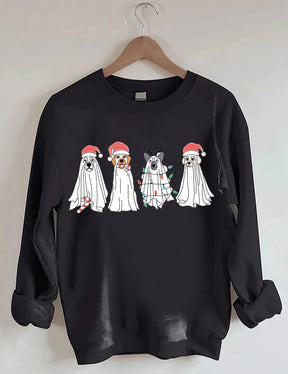 Cute Dog Christmas Sweatshirt