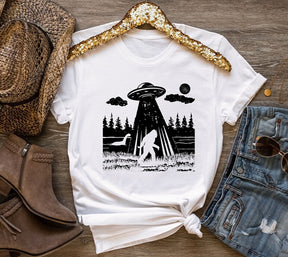 Bigfoot Water Color Print T-shirt