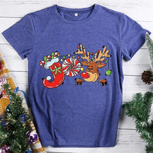 JOY Christmas deer T-shirt