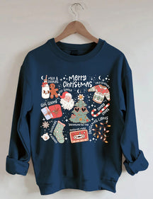 Cute Retro Christmas Sweatshirt