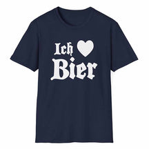 Ich Heart Bier Funny Octoberfest  T-Shirt