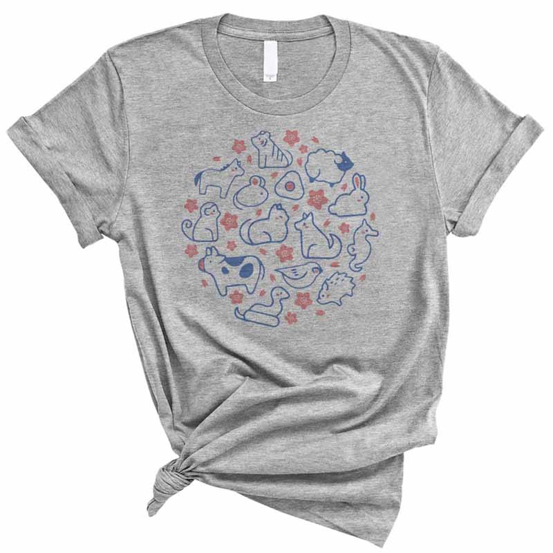 Cute Zodiac Animals Next Level T-Shirt