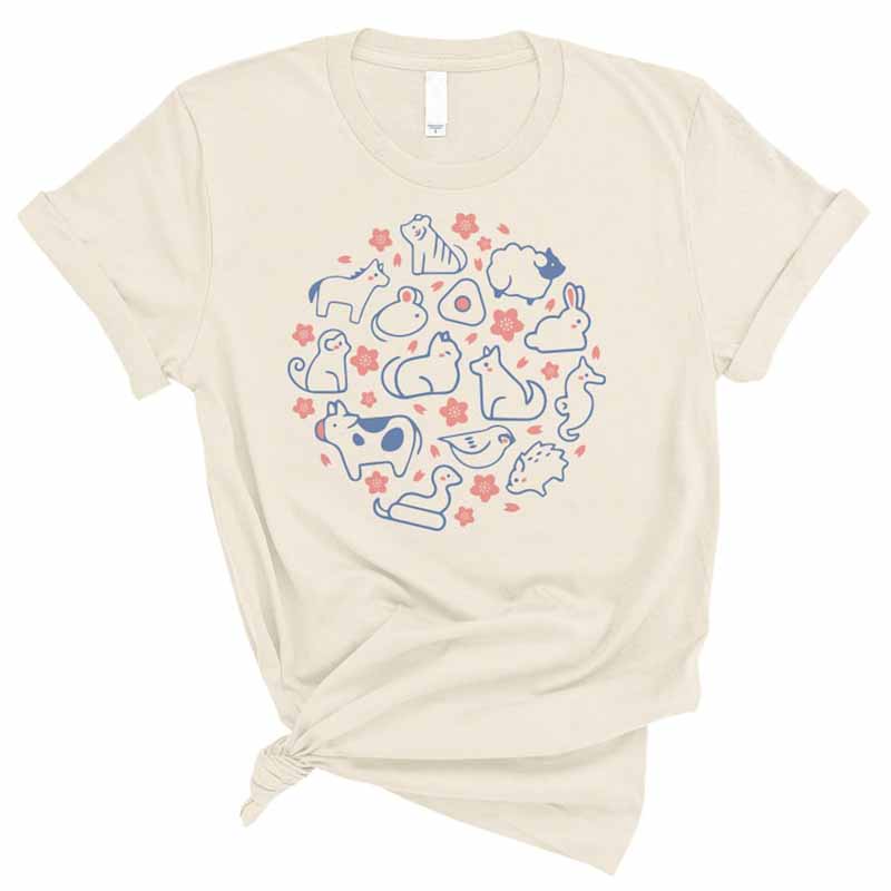 Cute Zodiac Animals Next Level T-Shirt
