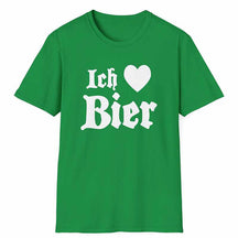 Ich Heart Bier Funny Octoberfest  T-Shirt