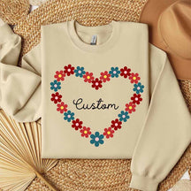 Flower Heart Sweatshirt