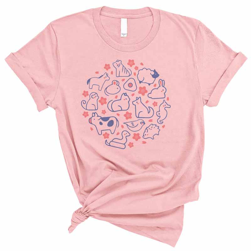 Cute Zodiac Animals Next Level T-Shirt