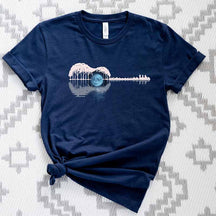 Nature Guitar  Of Country Music T-shirt