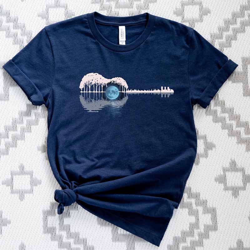 Nature Guitar  Of Country Music T-shirt