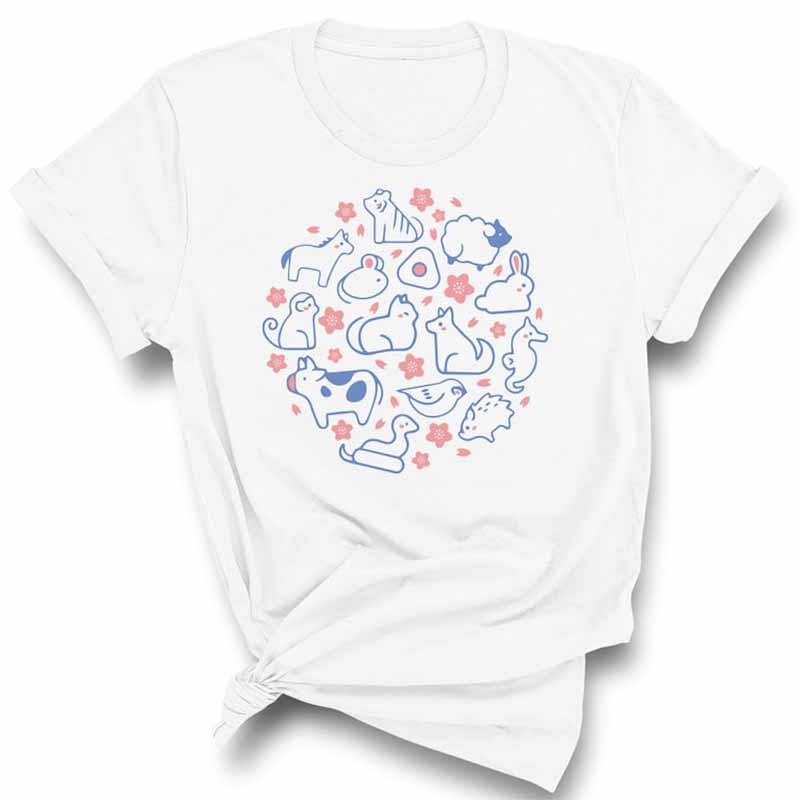 Cute Zodiac Animals Next Level T-Shirt