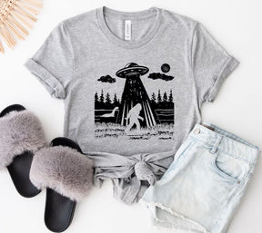 Bigfoot Water Color Print T-shirt