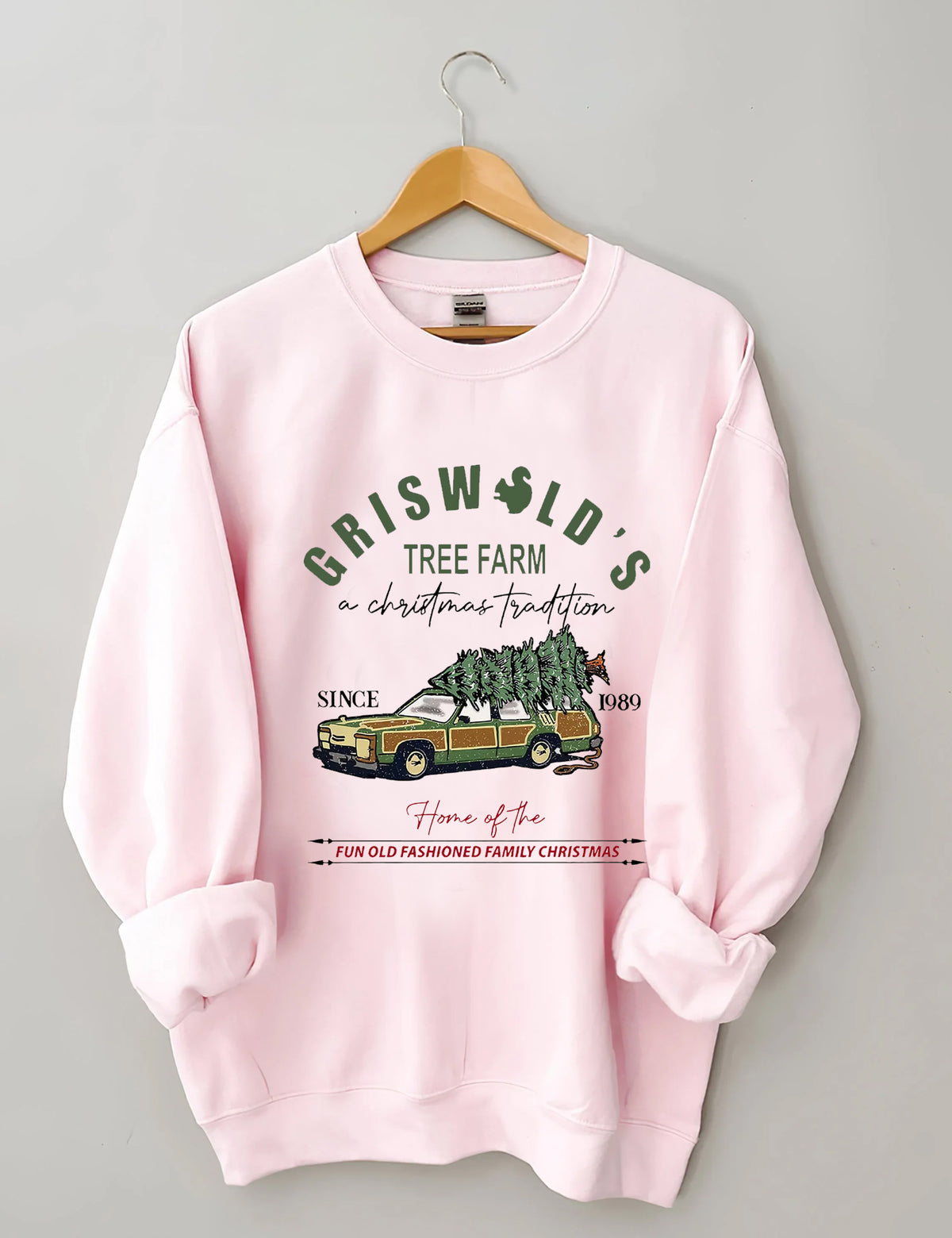 Women's Griswold's Tree Farm Since 1989 Sweatshirt