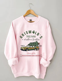 Women's Griswold's Tree Farm Since 1989 Sweatshirt