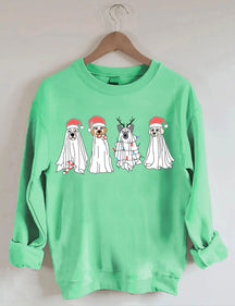 Cute Dog Christmas Sweatshirt