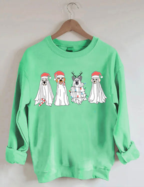 Cute Dog Christmas Sweatshirt