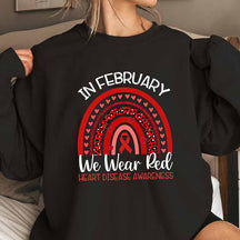 Heart Disease Awareness Sweatshirt