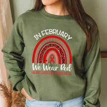 Heart Disease Awareness Sweatshirt