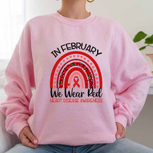 Heart Disease Awareness Sweatshirt