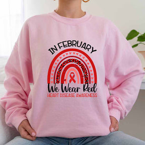 Heart Disease Awareness Sweatshirt