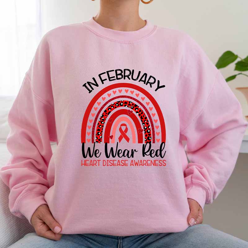 Heart Disease Awareness Sweatshirt