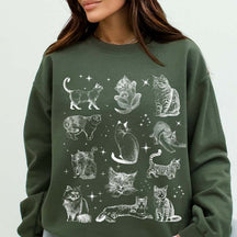 Vintage Cats Animal Protection Sweatshirt
