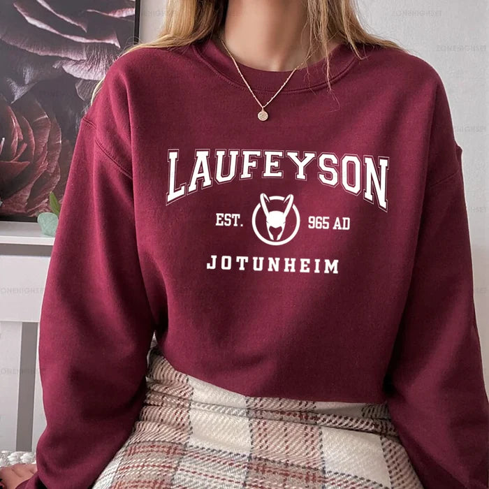 Loki Laufeyson Print Sweatshirt