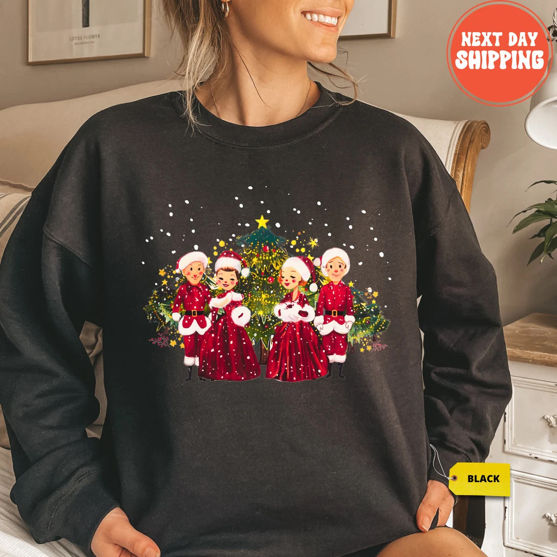 Christmas White Movie 1954 Sweatshirt