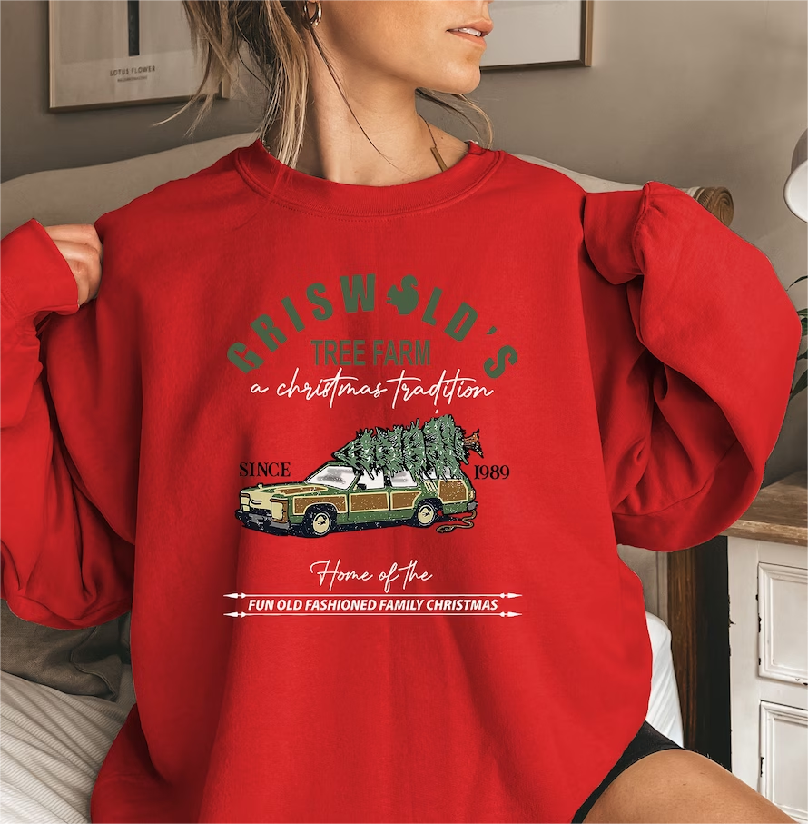Griswold's Tree Farm Since 1989 Christmas Sweatshirt