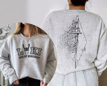 Captain America LOKI Double-sided Print Sweatshirt