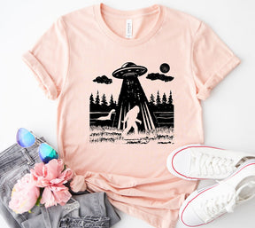 Bigfoot Water Color Print T-shirt