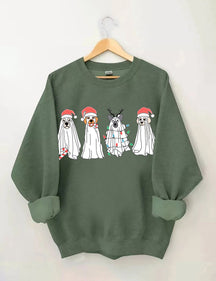 Cute Dog Christmas Sweatshirt