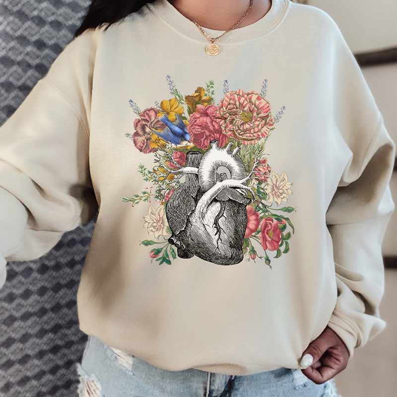 Heart Disease Awareness Sweatshirt