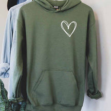 Double Heart Hoodie