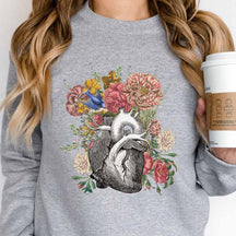 Heart Disease Awareness Sweatshirt