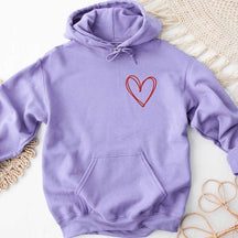 Double Heart Hoodie