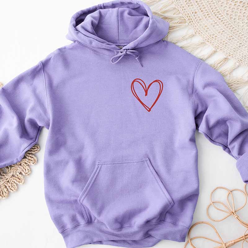Double Heart Hoodie