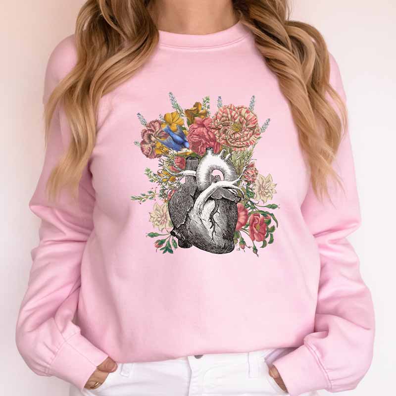 Heart Disease Awareness Sweatshirt
