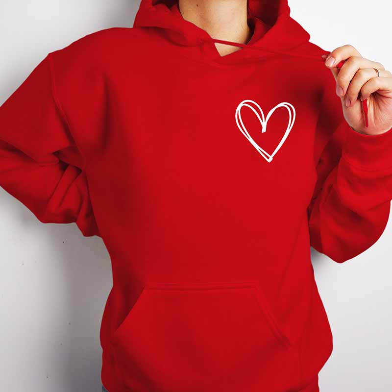 Double Heart Hoodie
