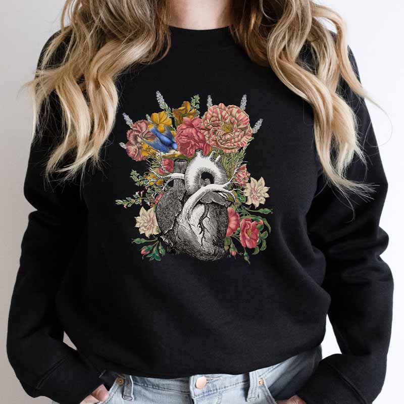 Heart Disease Awareness Sweatshirt