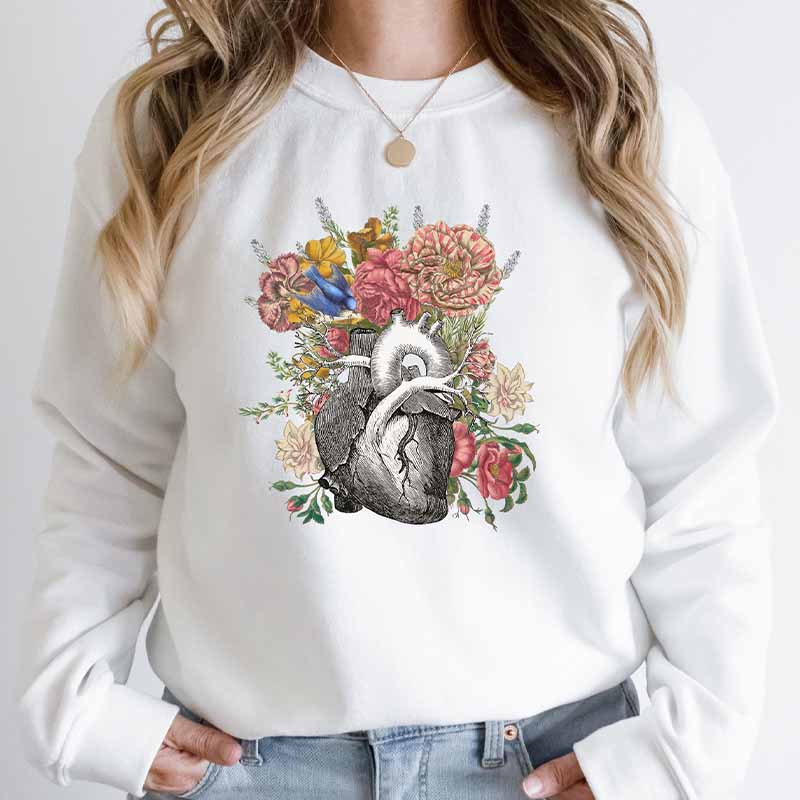 Heart Disease Awareness Sweatshirt