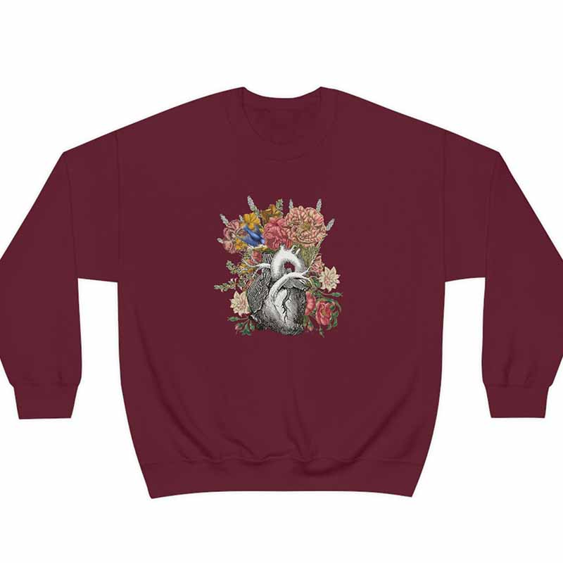 Heart Disease Awareness Sweatshirt