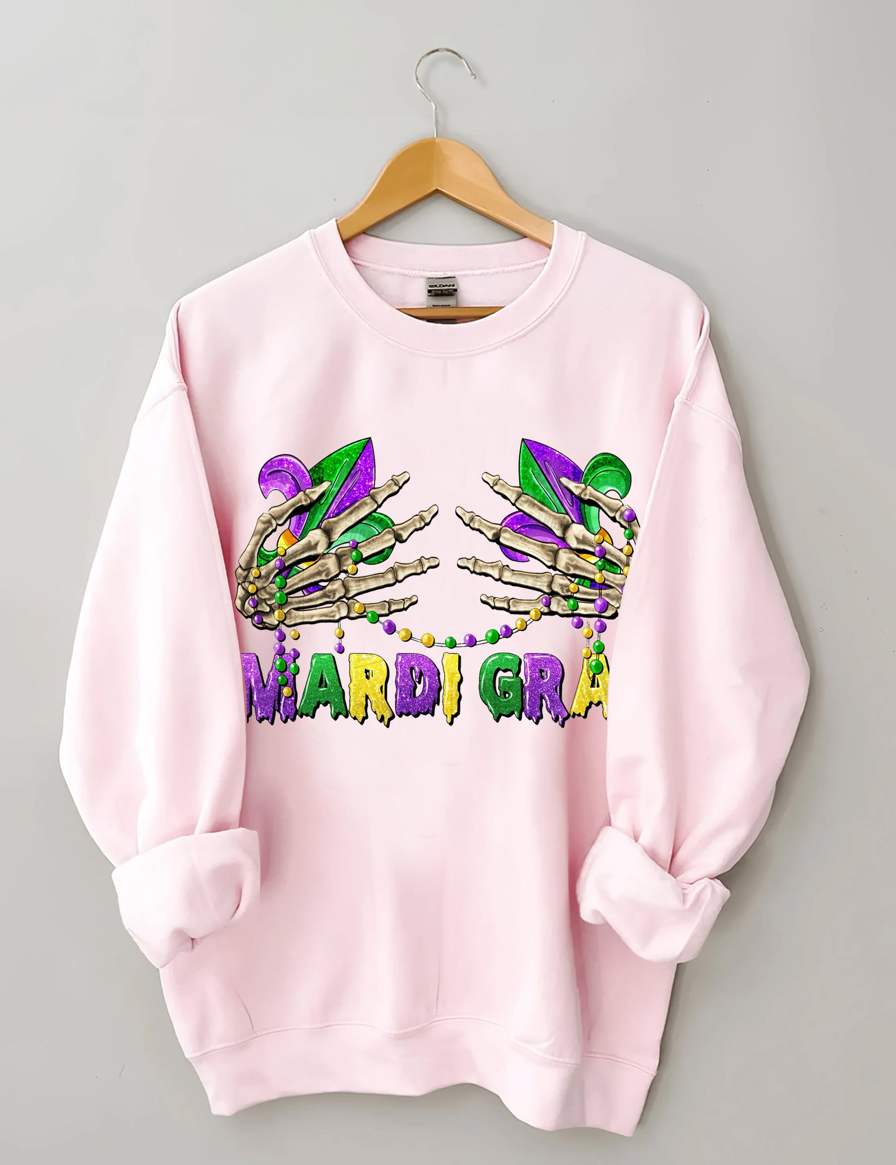 Carnival Skeleton Hand Sweatshirt