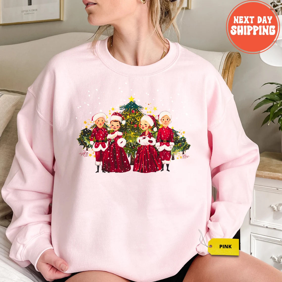 Christmas White Movie 1954 Sweatshirt